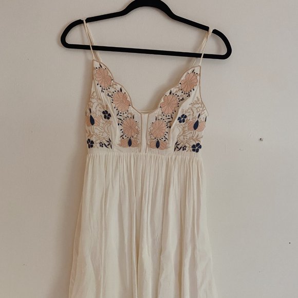 Lulu's White Embroidered Dress - Picture 5 of 5